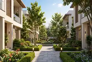 Landscaped Garden